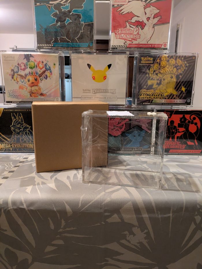 Protection Acrylique Premium ETB Pokémon – Couvercle Aimanté - photo numéro 2