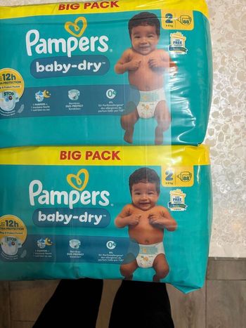 Pampers  taille 2 2x88