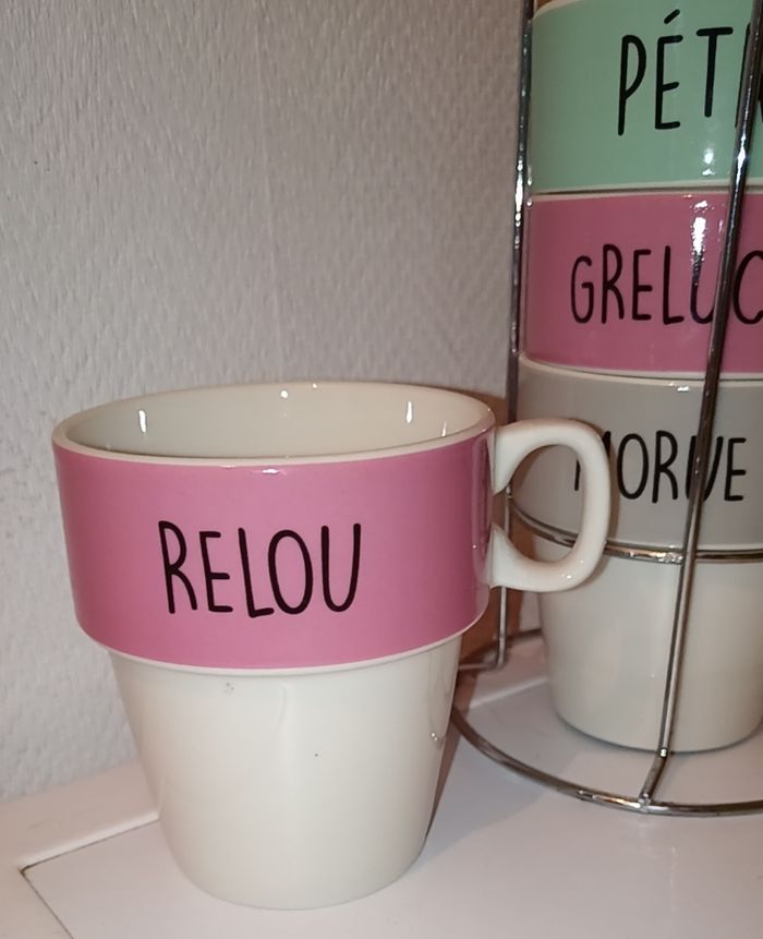 Lots de 4 tasse - photo numéro 2