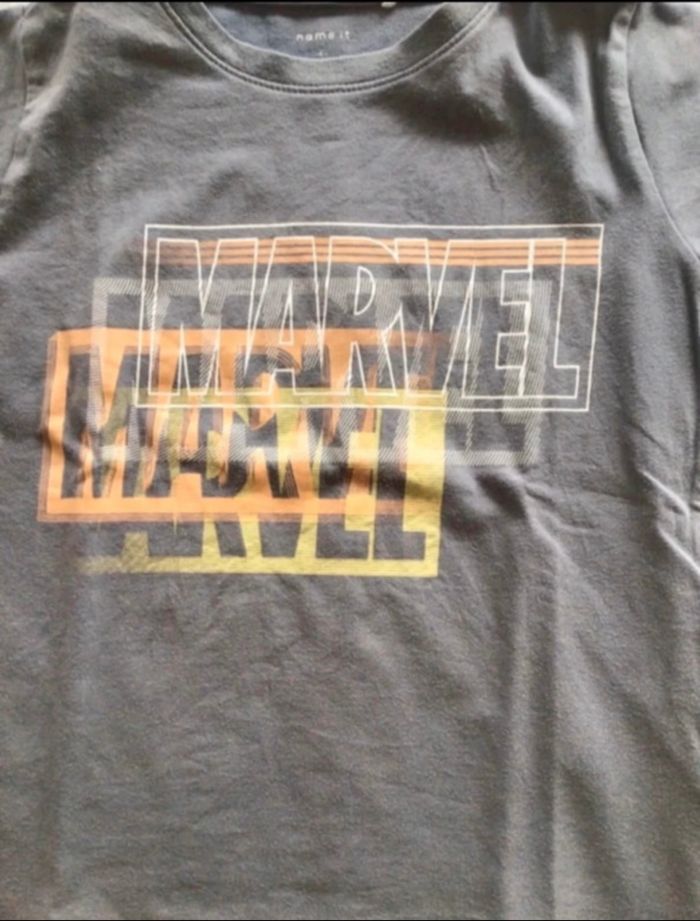 Tee-shirt garçon manches courtes 6 ans – Marvel Name It | Très bon état - photo numéro 4