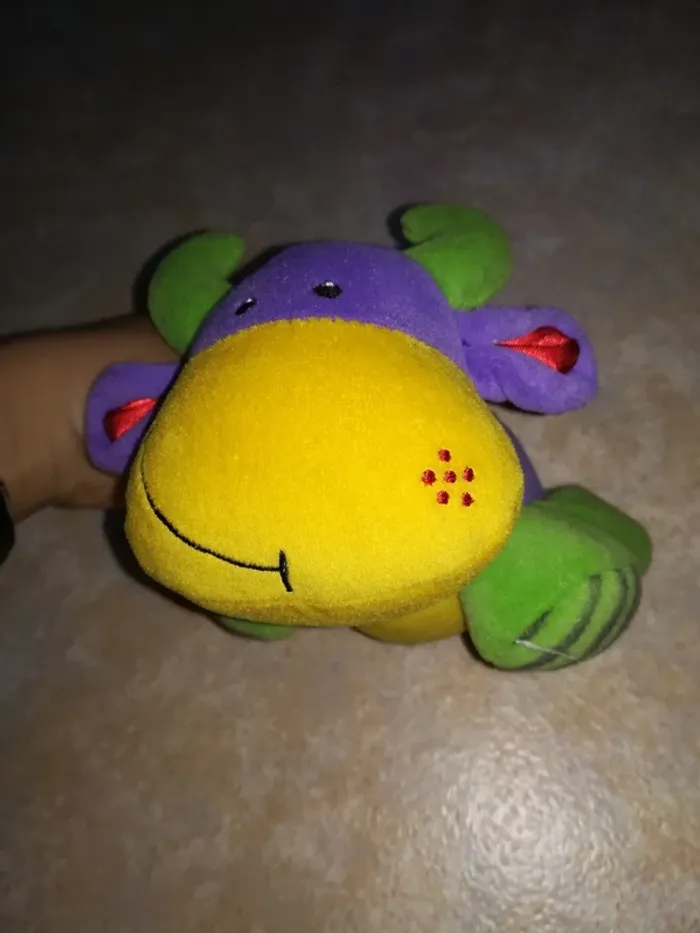 Petite peluche vache d'éveil, bébé, Tolo, neuve - photo numéro 9