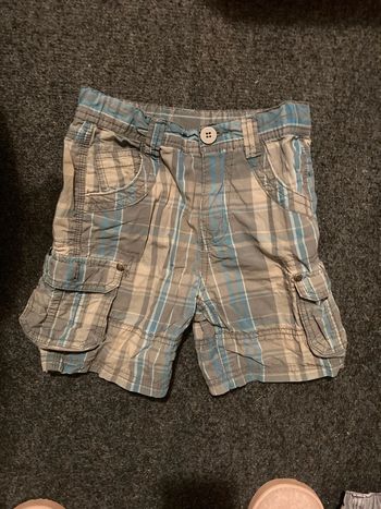 Short à carreaux NKY - 4 ans
