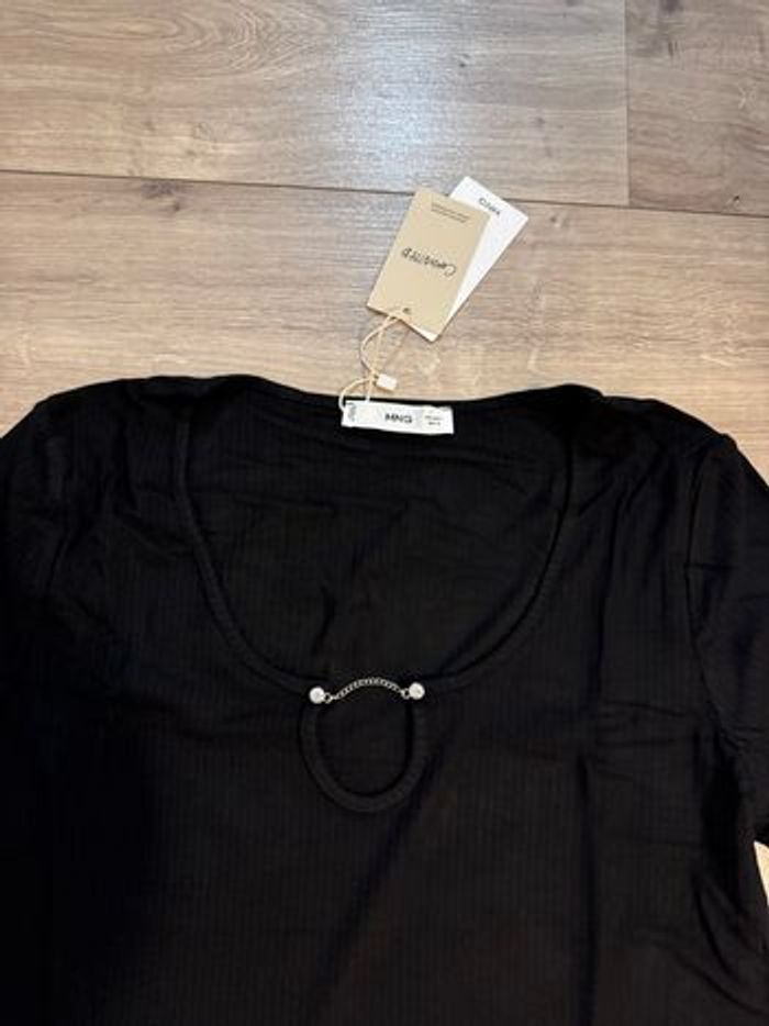 Blouse à manches longues Mango femme taille S/36 - photo numéro 3