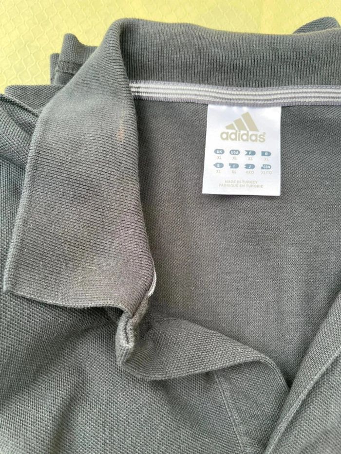 Polo Adidas taille XL noir - photo numéro 4
