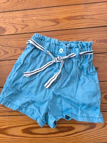Short léger effet jean