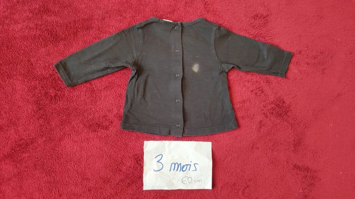 T-shirt taille 3 mois - photo numéro 3