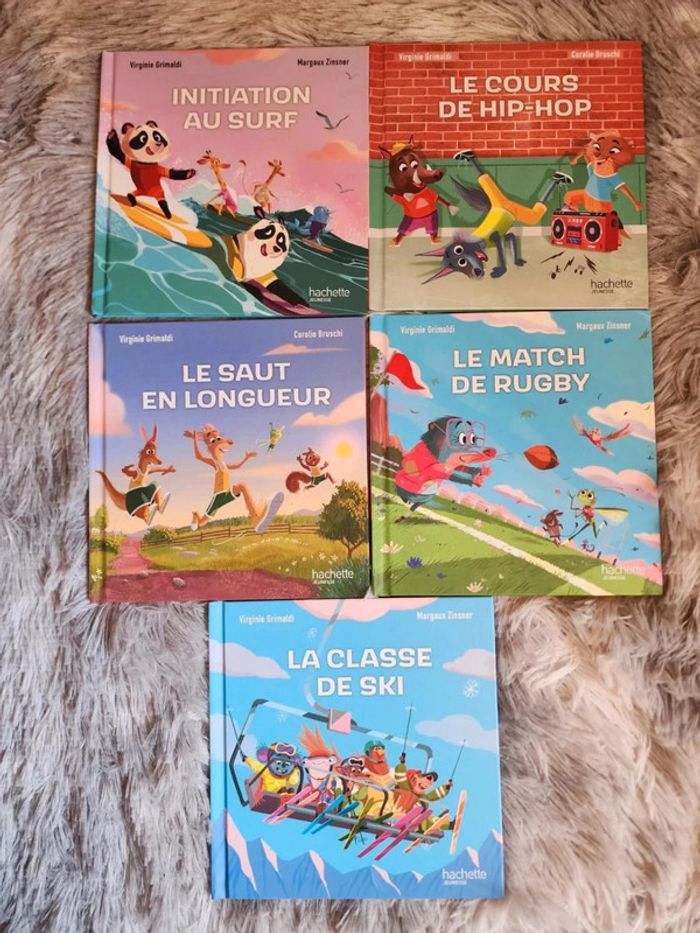 💐Lot 5 livres Mcdo Esprit sportif 💐