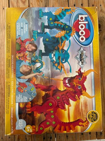 Jeu de construction dragon