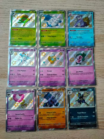 Shiny Destinées de Paldea -lot ou unité-