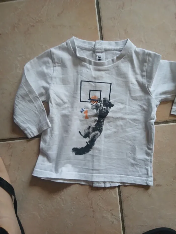 Lot de 3 tee-shirts manches longues - photo numéro 4