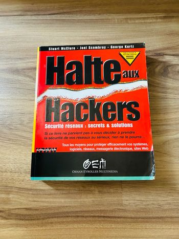 Livre «Halte aux hackers» Osman Eyrolles Multimedia 