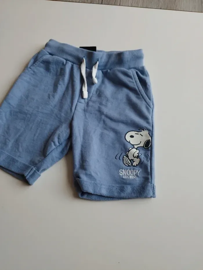 Short Snoopy bébé garçon 18 mois - photo numéro 2