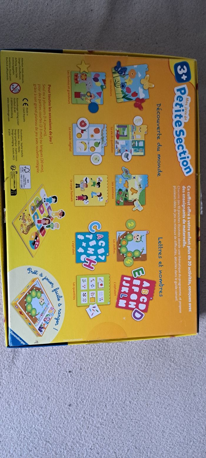 Coffret éducatif "Mes jeux de Petite Section" Ravensburger – 3+ ans