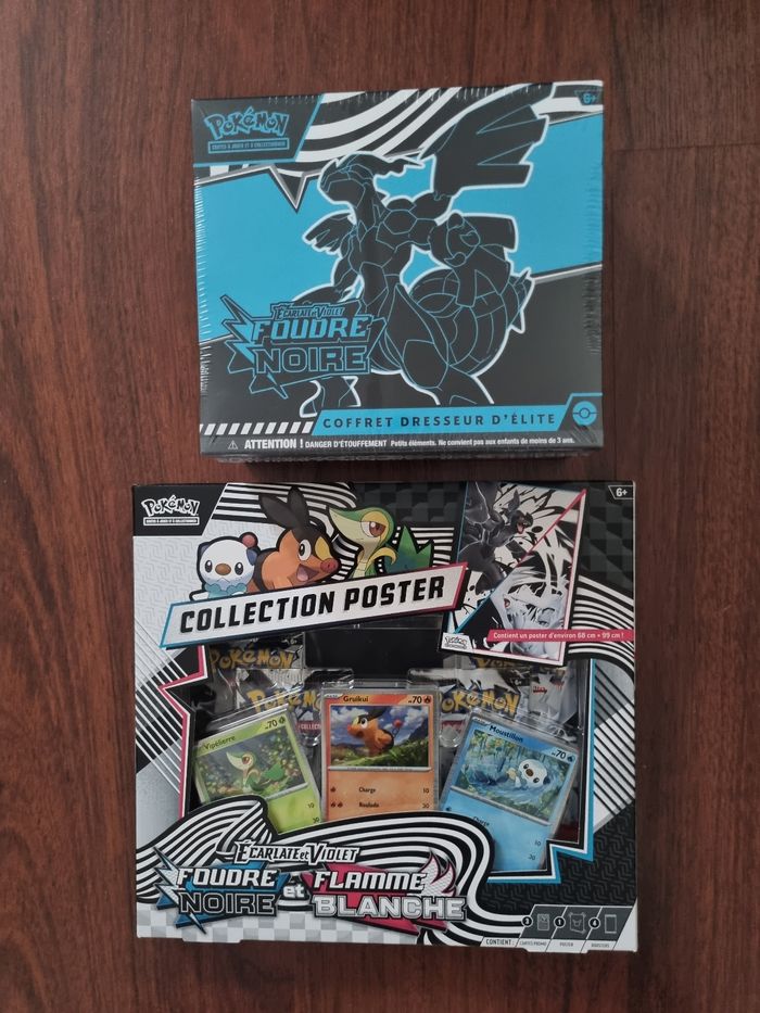 ETB Pokemon EV10.5 + Coffret poster