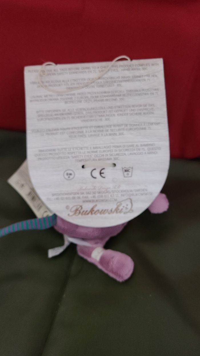 Doudou souris Bukowski - photo numéro 4