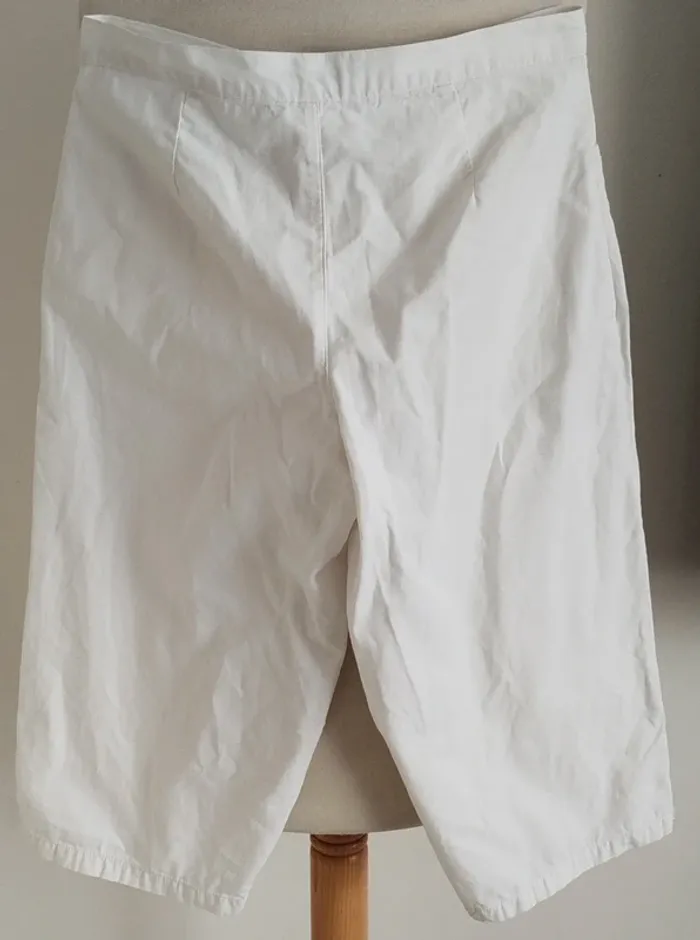 Bermuda blanc Zamba taille 36 - photo numéro 3