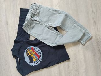 Ensemble jean slim Tape à l'oeil  Taille 3-4 ans 