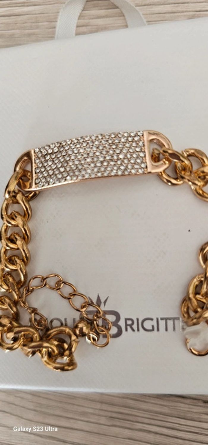 Bracelet Bijou Brigitte or - photo numéro 2