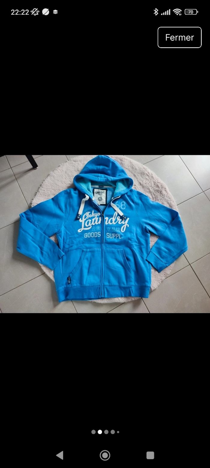Sweat à capuche Tokyo laundry 16 ans très bon état - photo numéro 2