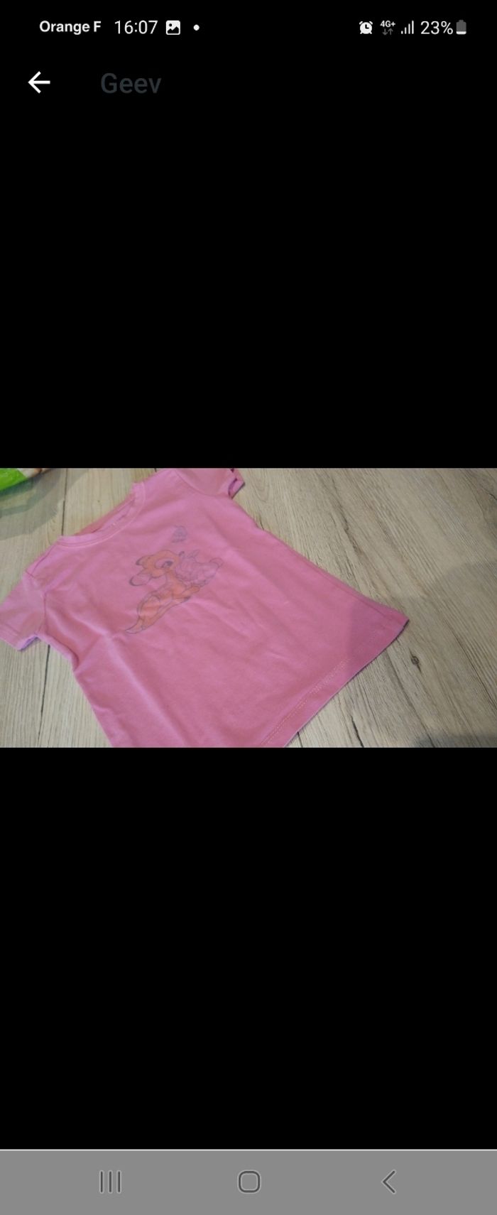 Lots t shirts  fille disney - photo numéro 9