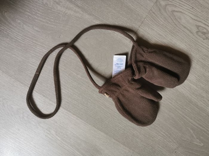 Moufle marron 12 24 mois marque obaibi - photo numéro 2