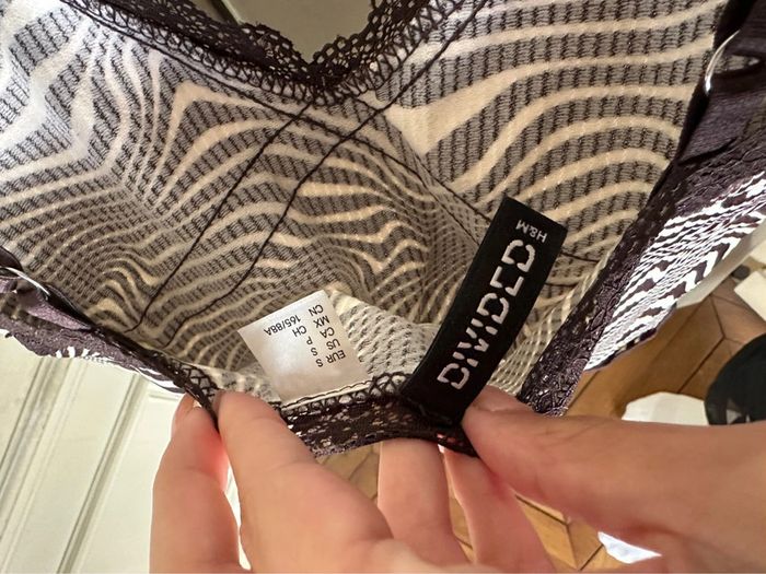 Haut zebré d’ete H&M S - photo numéro 2