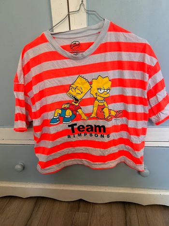 Crop top undiz simpsons , taille M