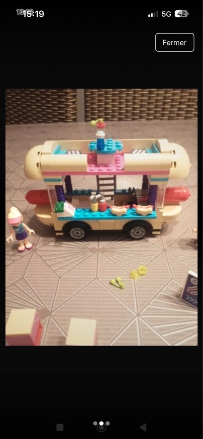 Lego 41129 camionnette hot dog par d attraction - photo numéro 2