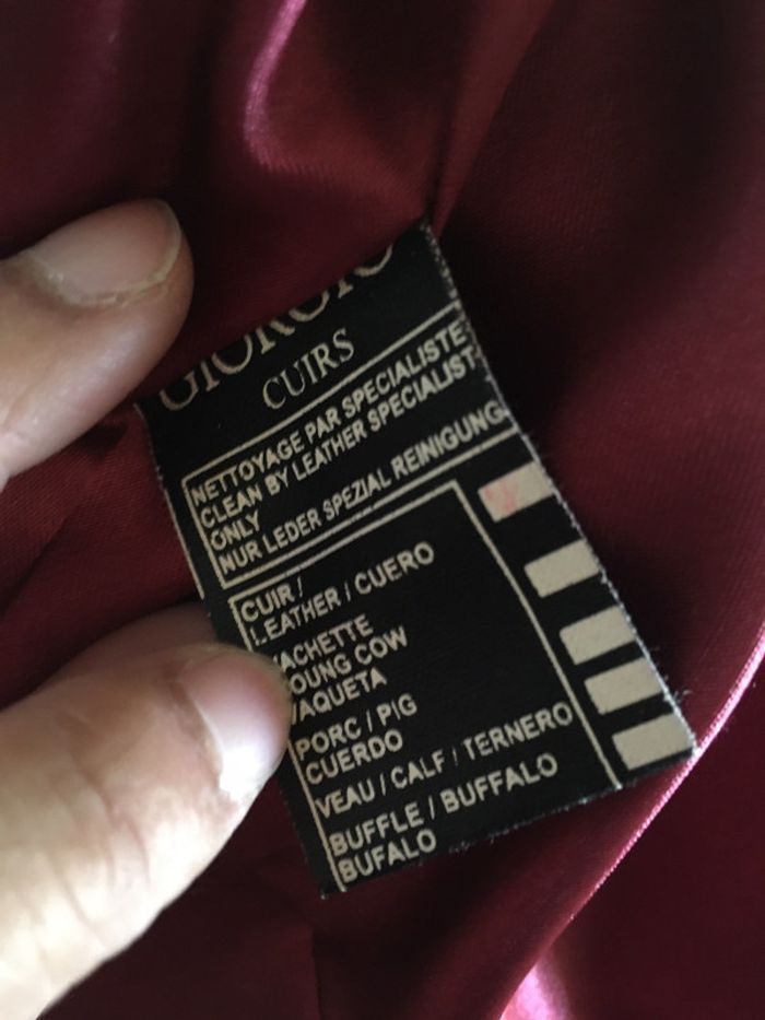 Veste en cuir - photo numéro 4