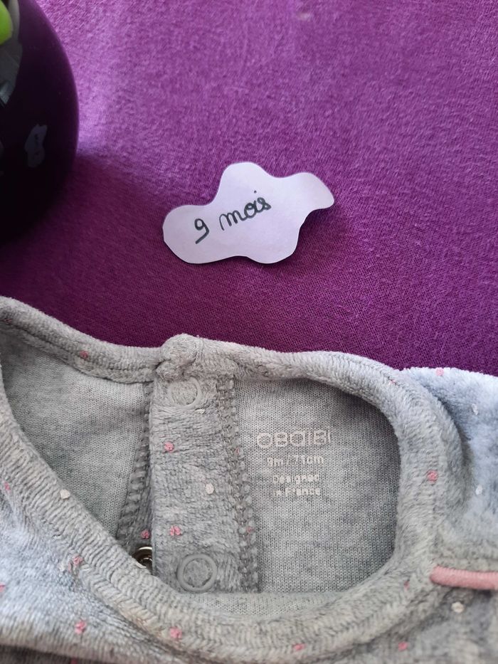 Pyjama 9 mois - photo numéro 3
