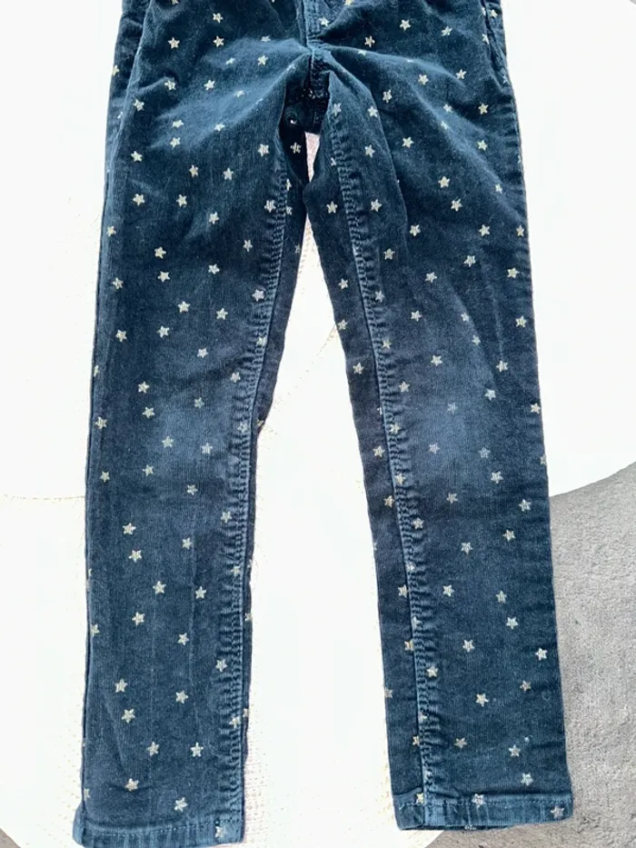 Pantalon velours étoilé - 6 ans - photo numéro 6