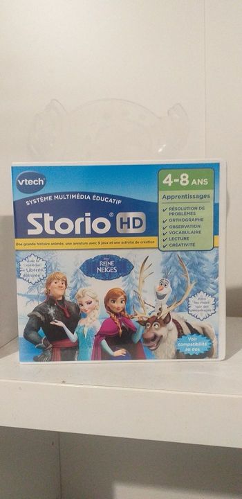 Jeu Storio reine des neiges 4/8ans