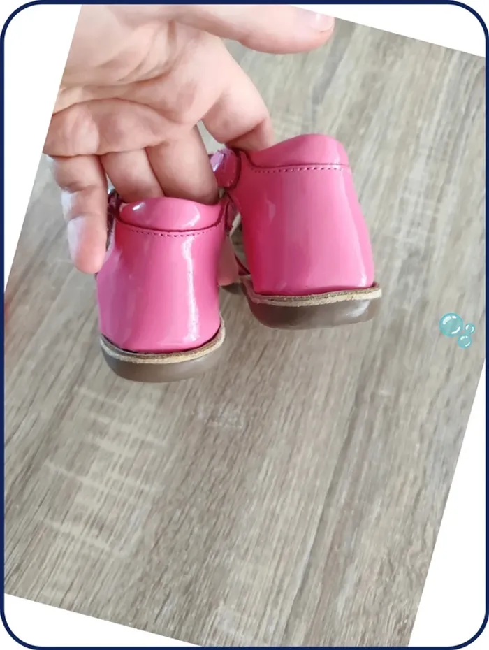 Sandales rose -vertbaudet -T22 - photo numéro 5