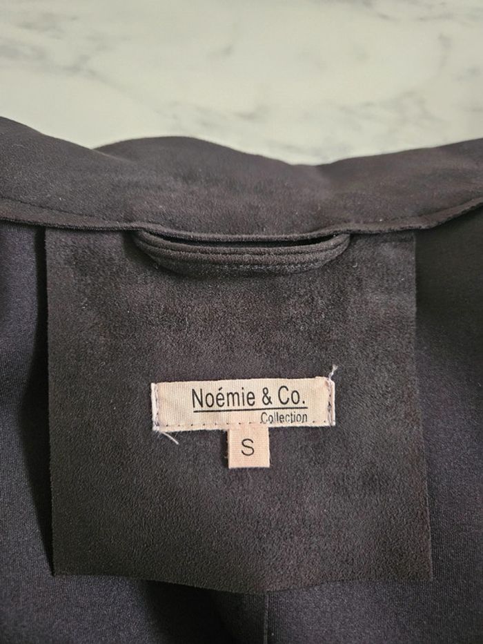 Noemie & Co veste noir en daim XL - photo numéro 5