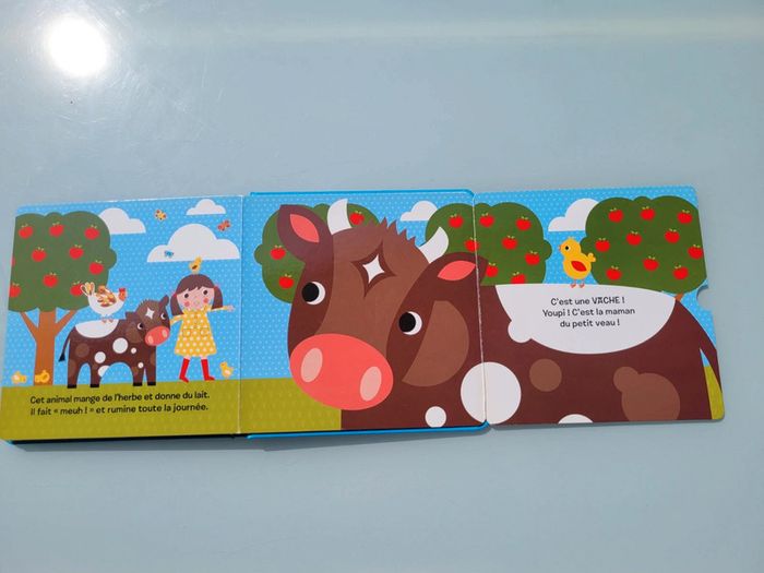 Livre animé 🐤 La Ferme 🐄 Des volets à soulever et des devinettes (72) - photo numéro 10