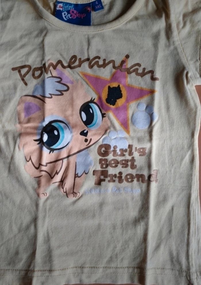 T-shirt fille 4 ans - photo numéro 2