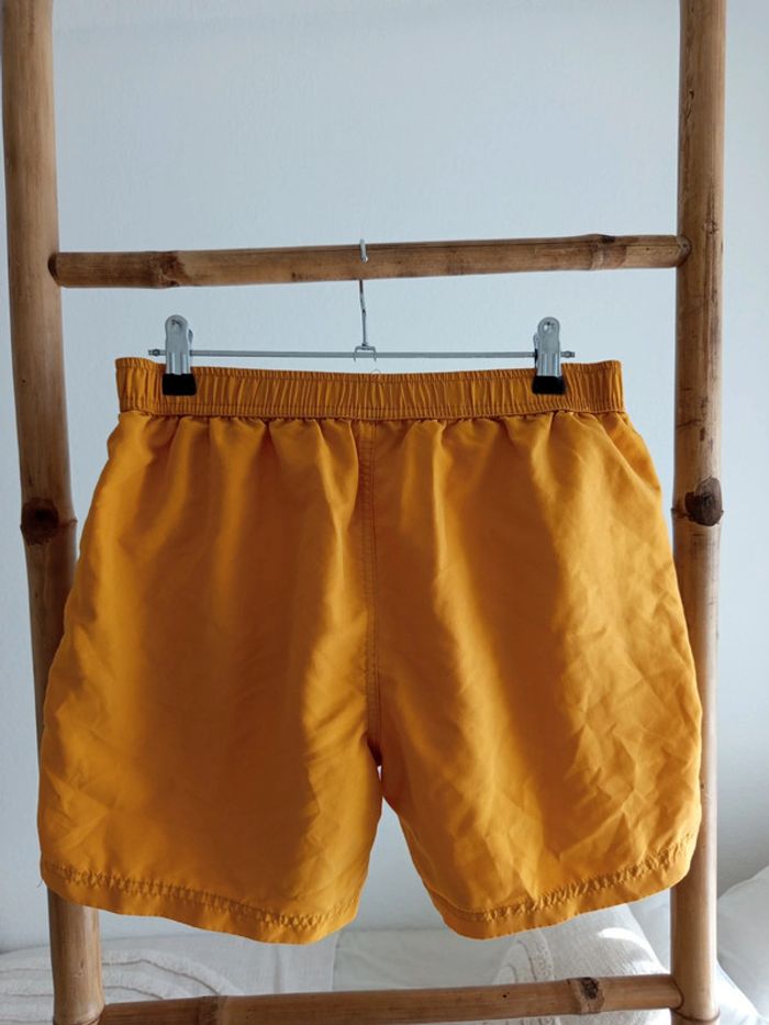Short de bain jaune moutarde taille S / 16 ans - photo numéro 3