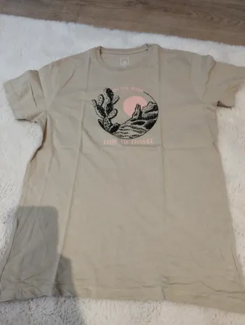 T-shirt beige firefly neuf S