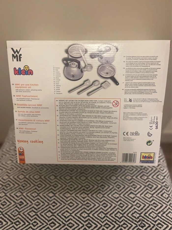 Klein - jeu d’imitation coffret batterie de cusine - 3 ans et plus - photo numéro 2