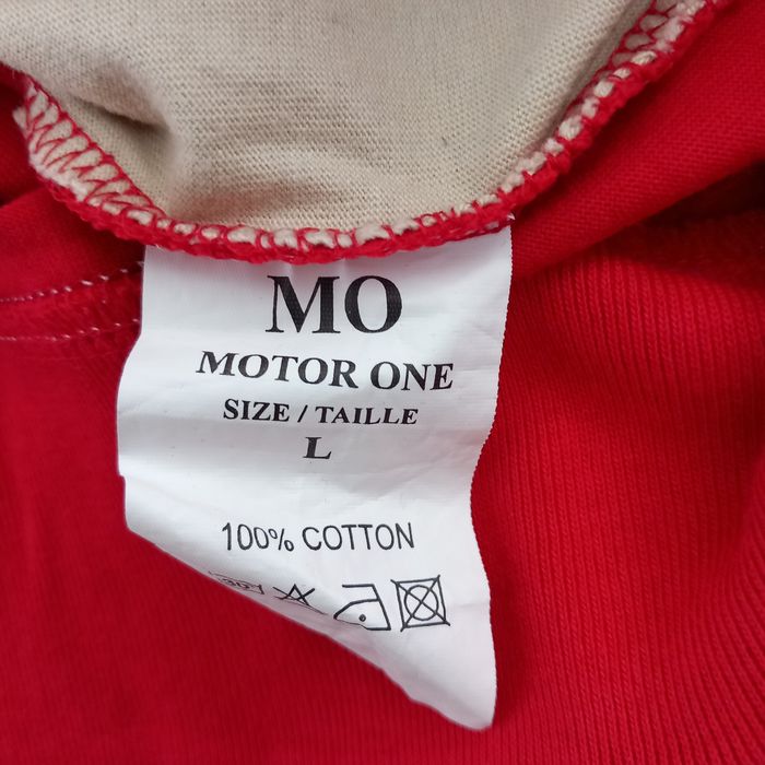 Sweat homme rouge Motor One taille L - photo numéro 6
