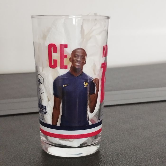 Verre de collection joueurs équipe de France