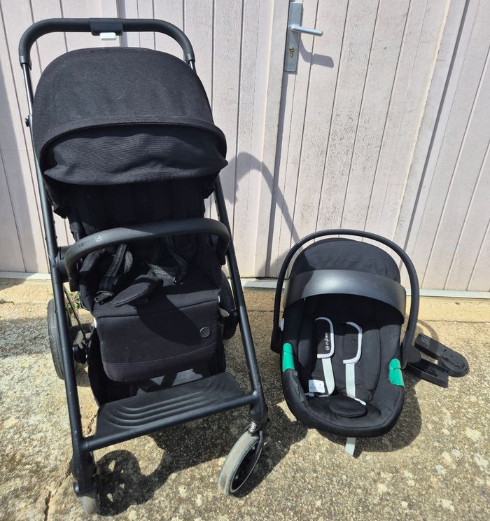 Cybex balios s lux avec cosy et adaptateurs poussette travel system complet - photo numéro 4