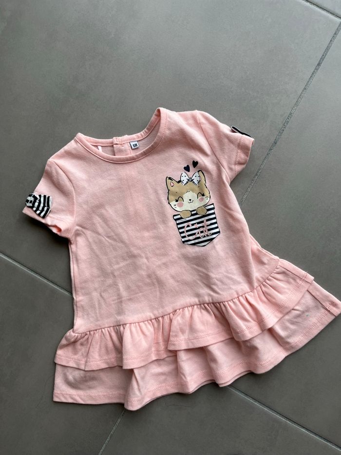 Ensemble fille 6 mois