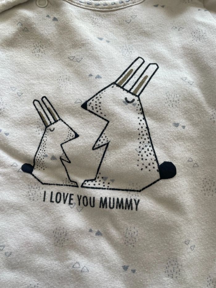 Lot de 3 pyjamas chaud 9 mois unisexe - photo numéro 4