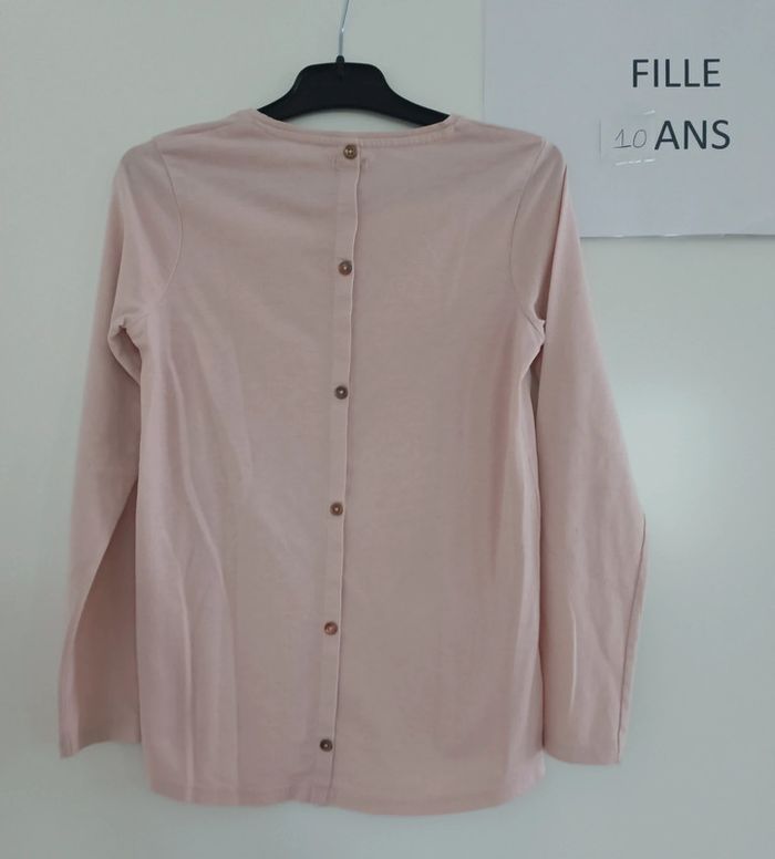 T-shirt ml Kiabi 10 ans - photo numéro 2