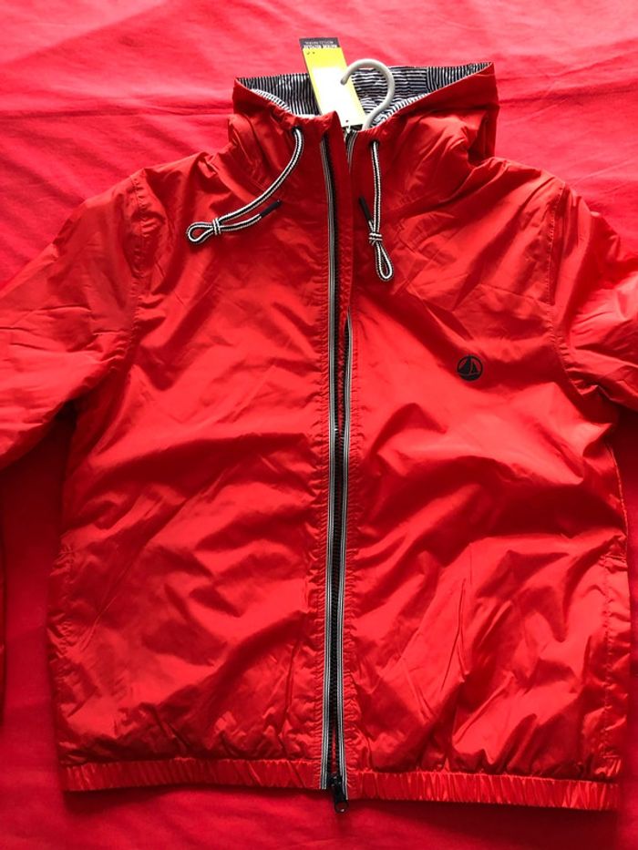 Coupe vent XS mixte Petit Bateau NEUF
