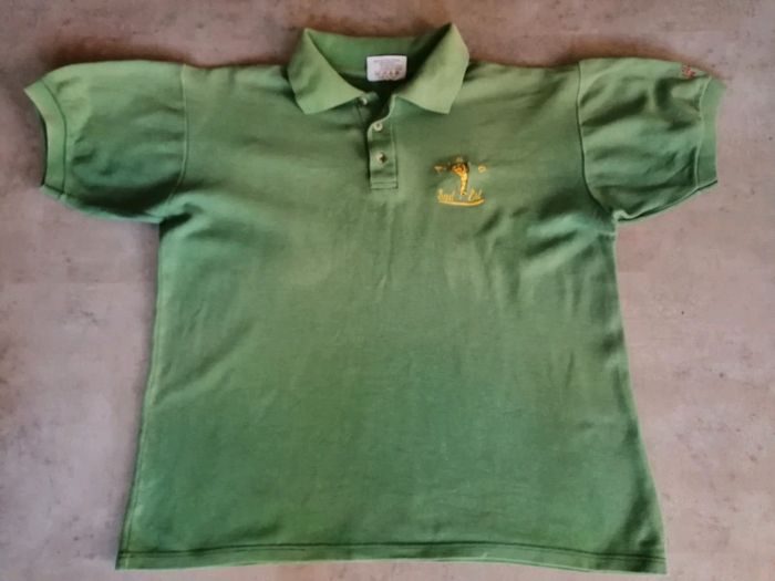 Polo vert Taille L SuperFlag