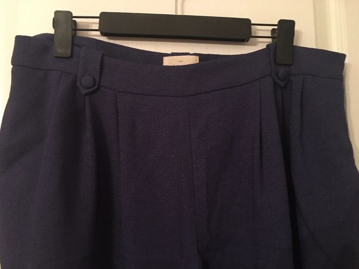 Pantalon sezane Loulou mauve évasé 46 - photo numéro 2