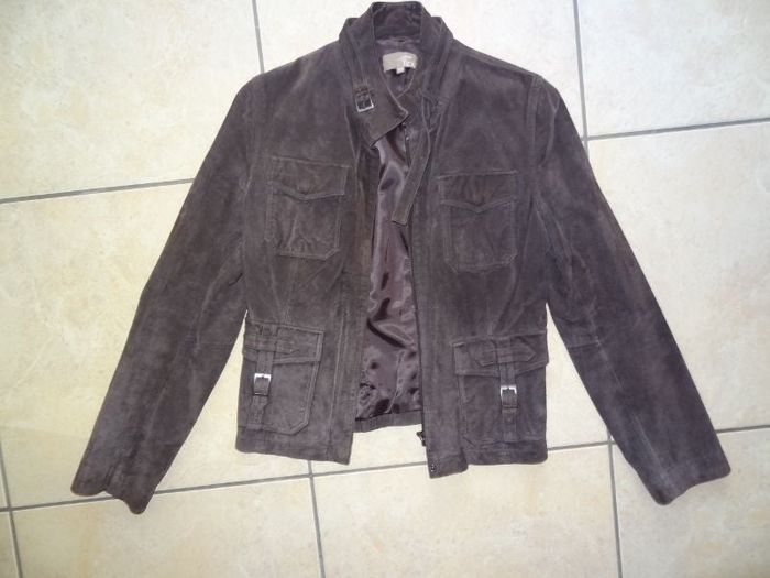 Veste croute de cuir T38