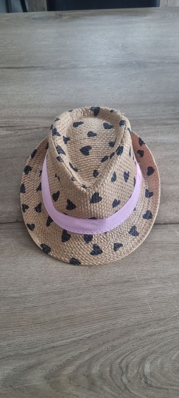 Chapeau de paille 54cm